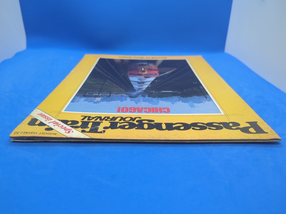 Passenger Train Journal August 1985 Issue