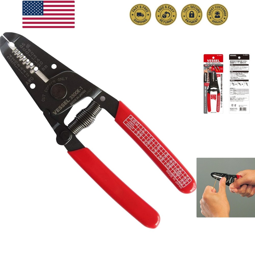 3500E-1 Wire Stripper, Compatible with Electrical Workers