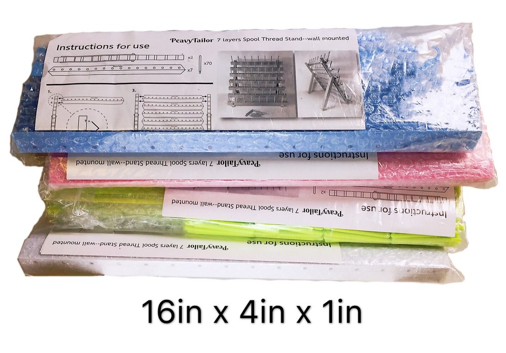 PeavyTailor 70 Spools Thread Holder Thread Rack Sewing Thread Organizer