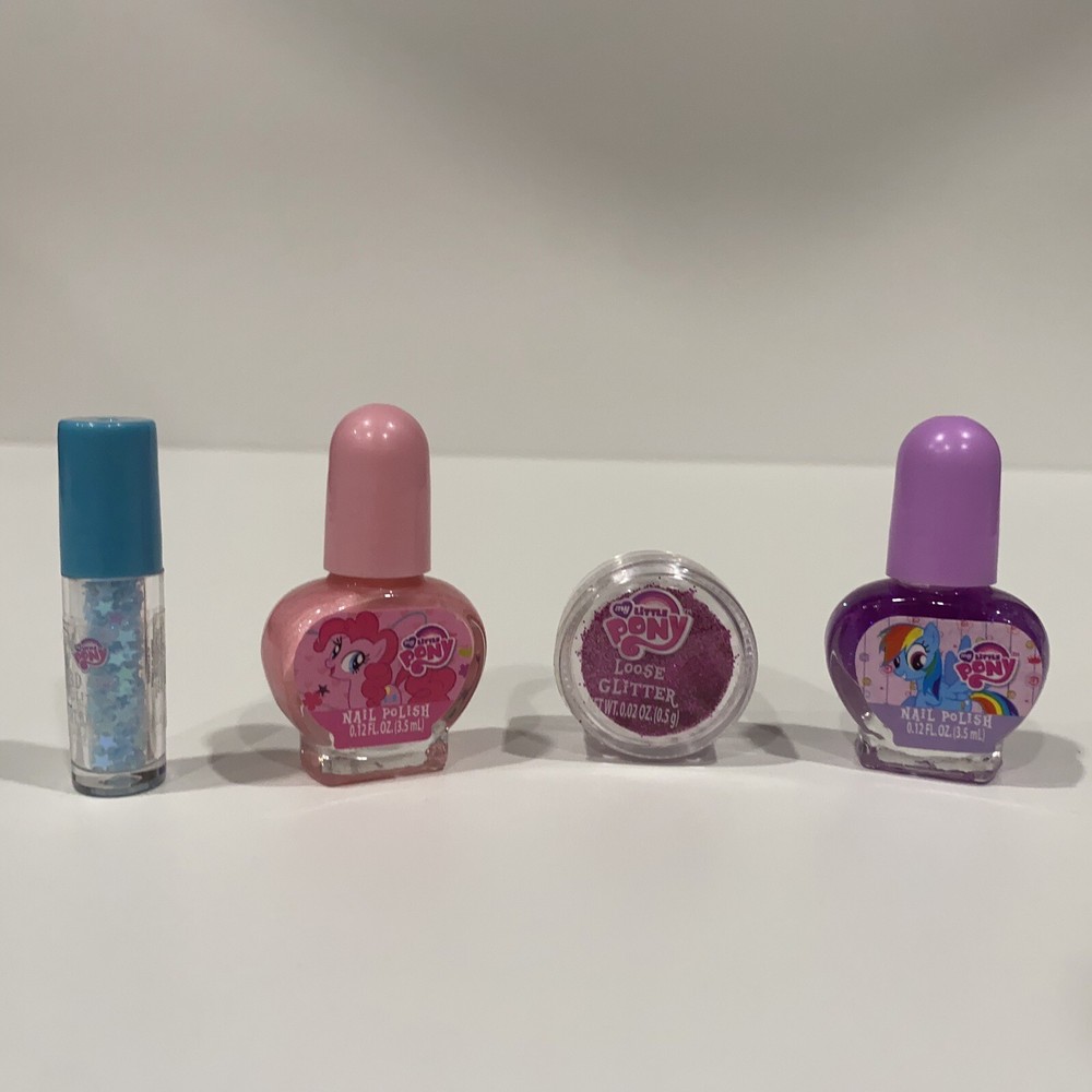 My Little Pony Nail Polish and Glitter Preowned