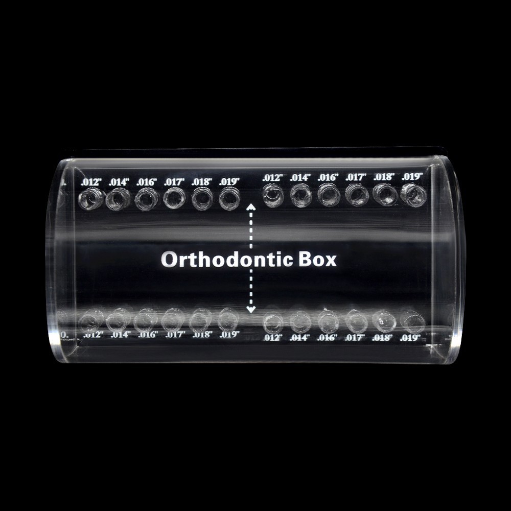 Dental Orthodontic Arch Wire Placement Box Round&Rectangular Ortho Lab Material