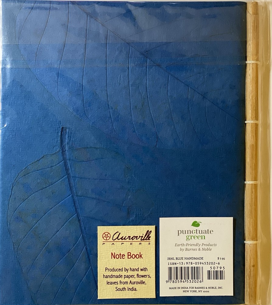 Set of Four Handmade Journal Notebooks
