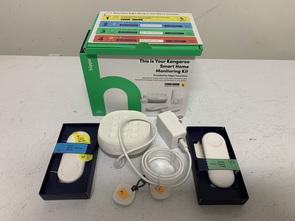 Kangaroo Smart Home Security Kit **READ**