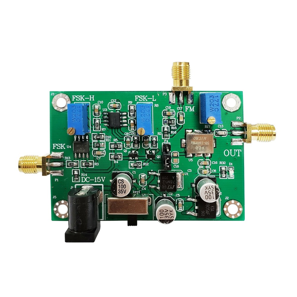 FM Transmitter Module Board 2FSK Audio Signal Modulation Input 50M-160M tpys