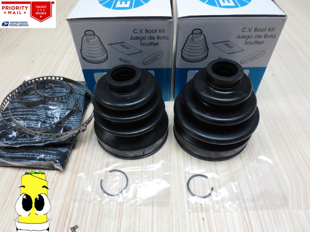 Front Inner & Outer CV Axle Boot Kit For Acura Integra 1986-1996 EMPI Boots