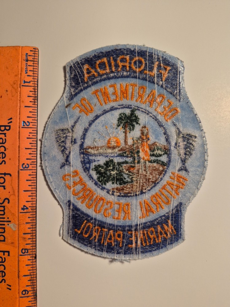 Florida Marine Patrol Defunct Game Warden Patch a
