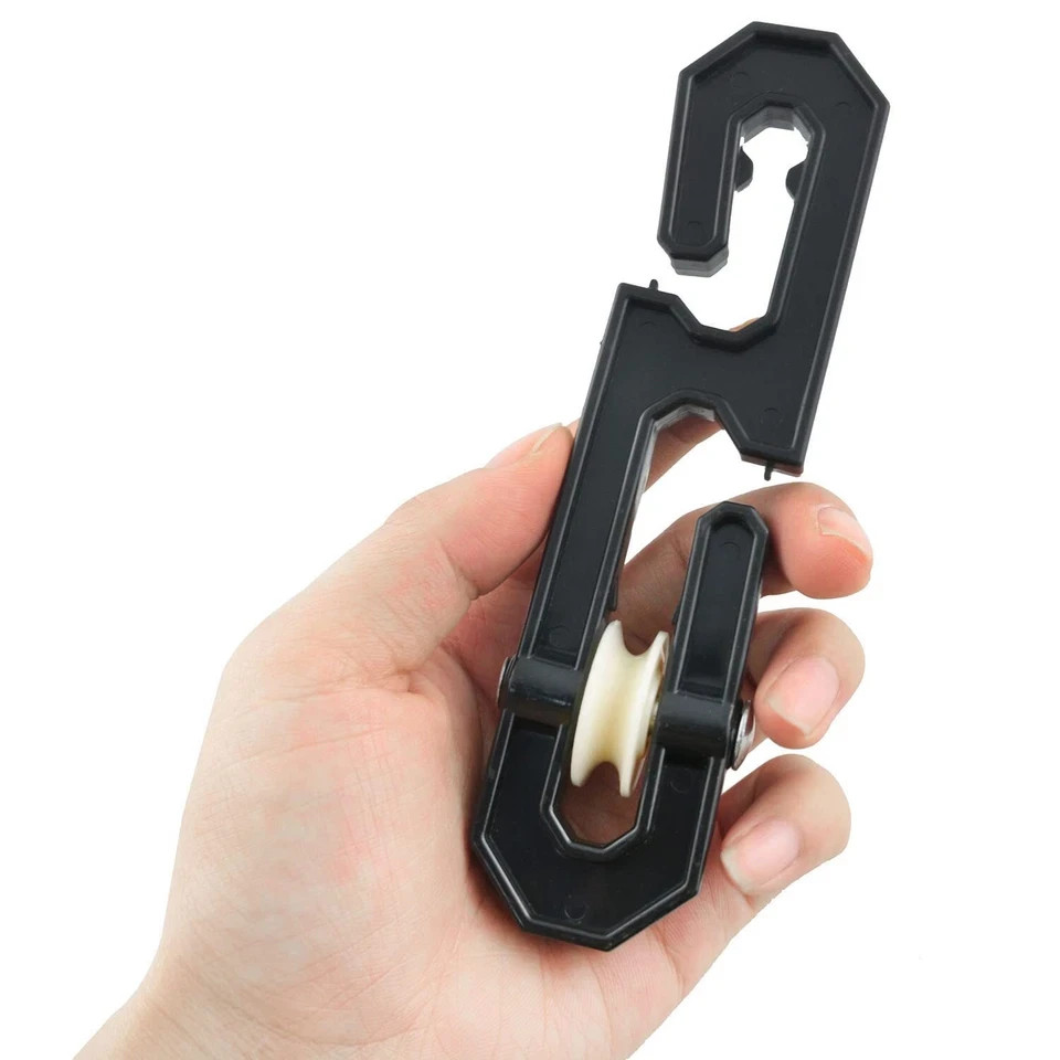 Plastic Aluminum Clothesline Separator Spreader Pulley Clothesline Pull