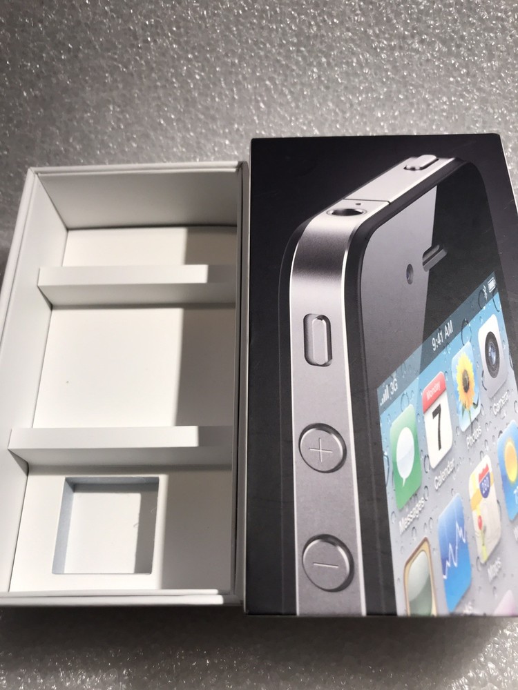 2 Empty Apple iPhone 12 Boxes 64GB Black - 1 iPhone 3 empty box EUC