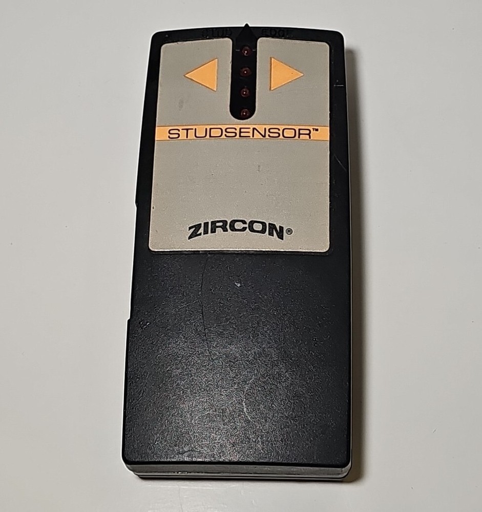 Vintage Zircon Stud Sensor Wall Stud Finder (NO BATTERIES) Tested Working