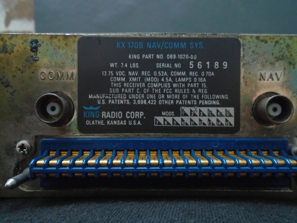 KING KX 170B NAV/COMM