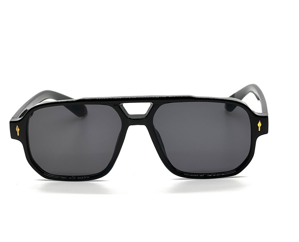 Retro Pilot Aviator Style Oversized Square Rectangular Frame Fashion Shades New