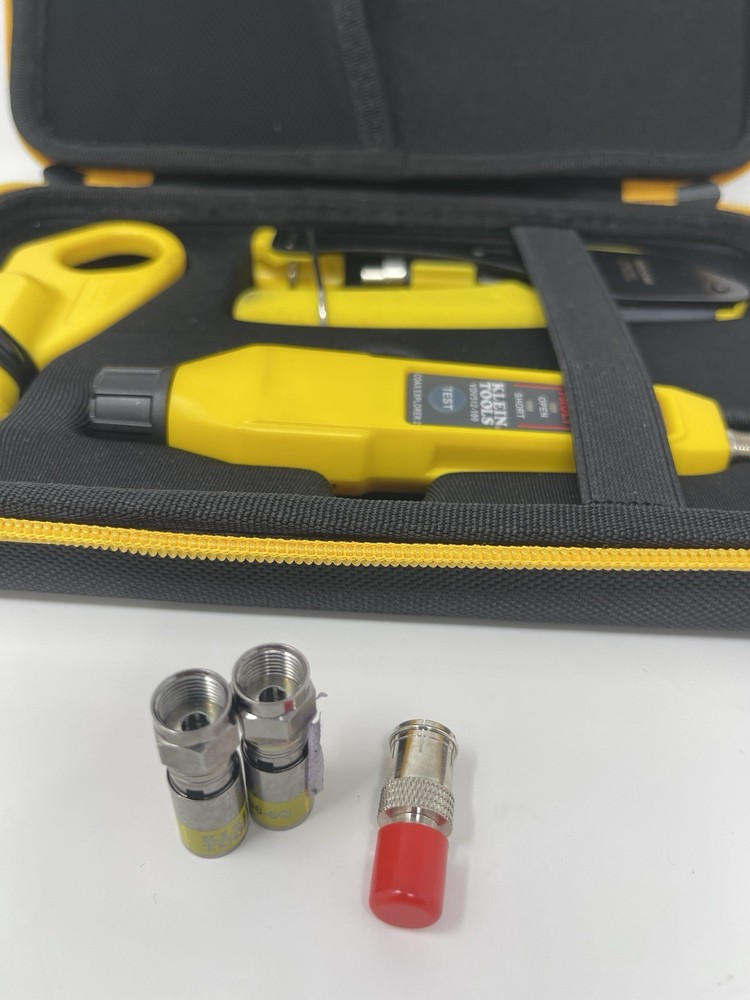 KLEIN TOOLS VDV512-101 Coax Explorer 2 Tester Kit USED WORK
