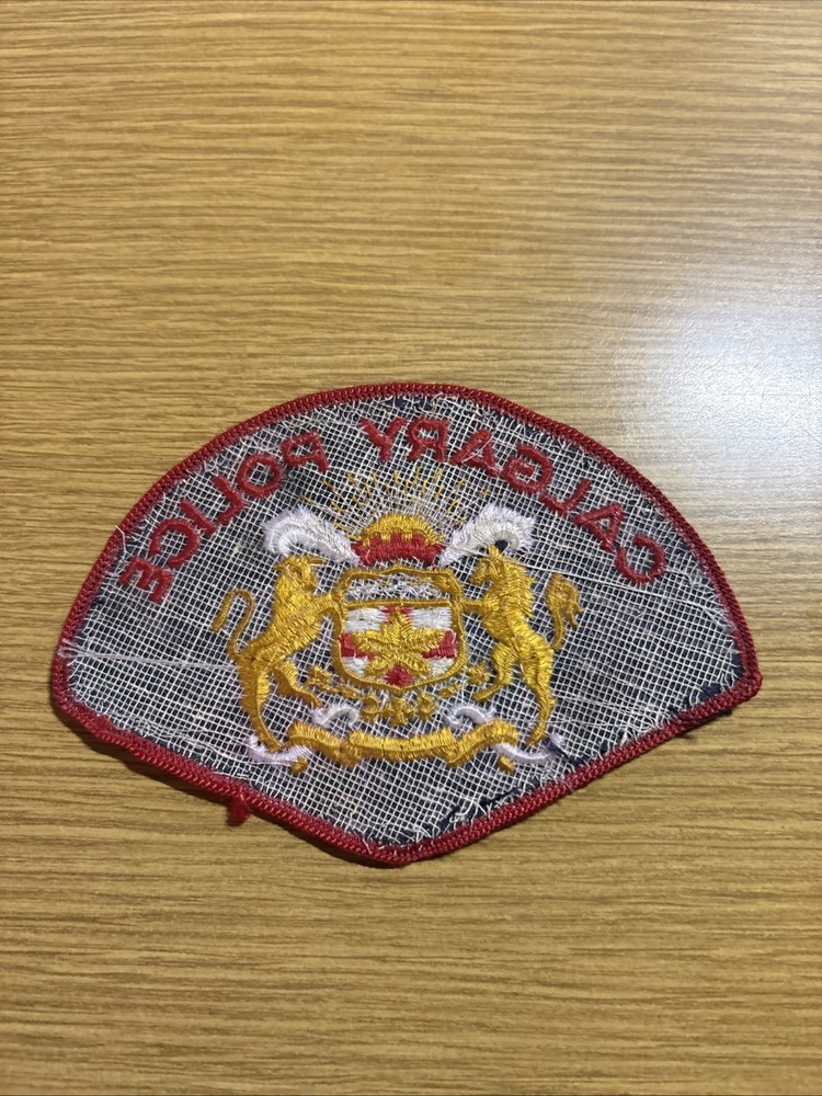 Calgary Alberta Canada Police Patch