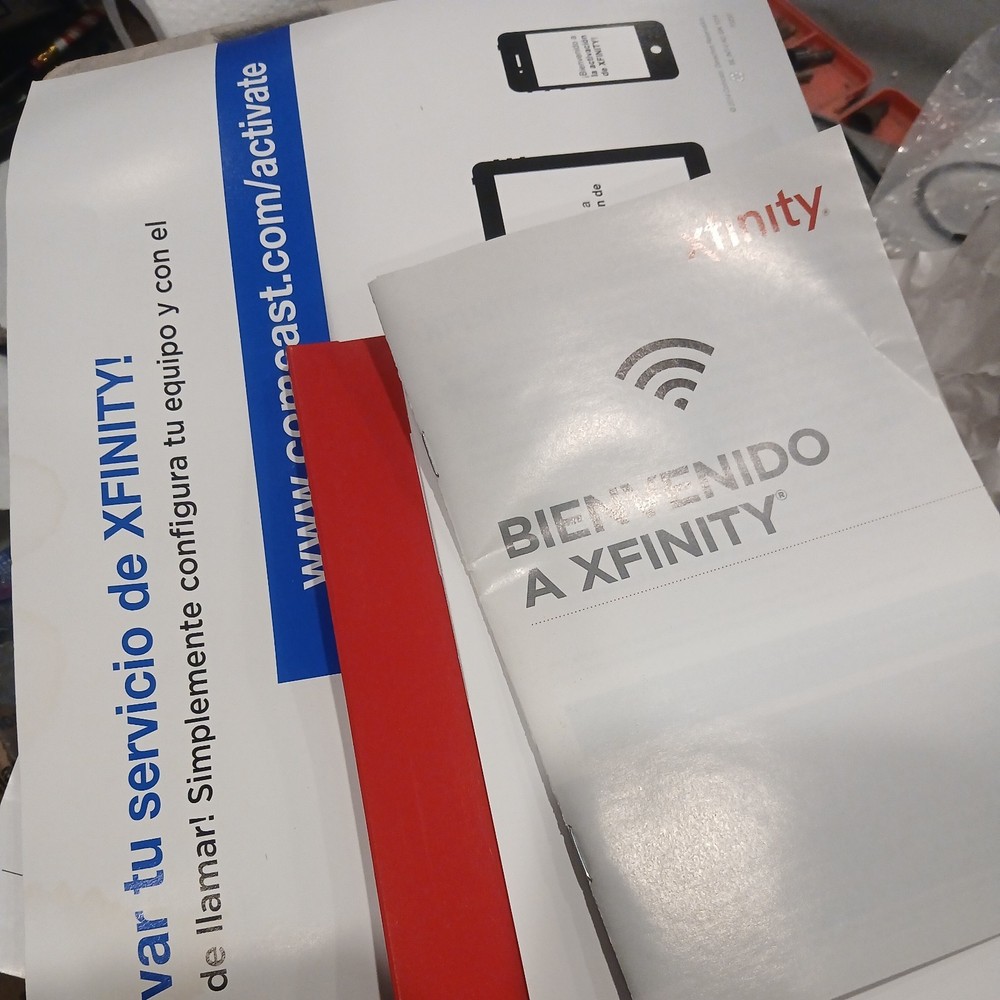 Xfinity cable modem with remote
