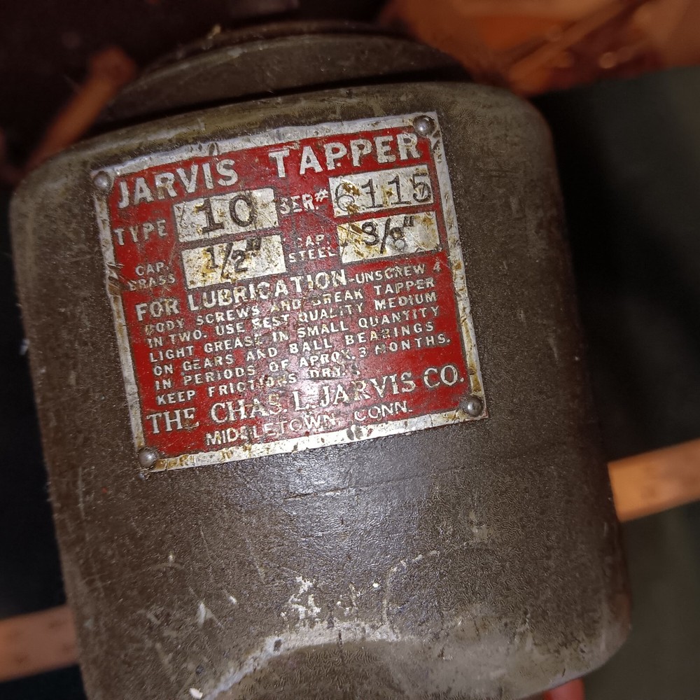 Jarvis Tapping Head 1/2" Capacity Type 10