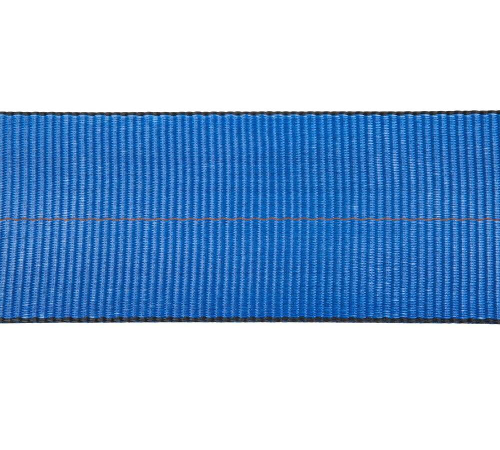 (20 Pack) 4" x 30' Winch Strap with Flat Hook - Blue