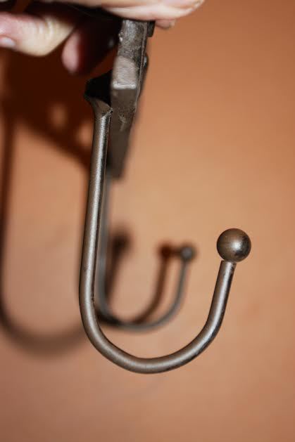 (2)pcs, Vintage Motorcycle Wall hook, Biker Garage Wall Decor, Solid Cast Iron