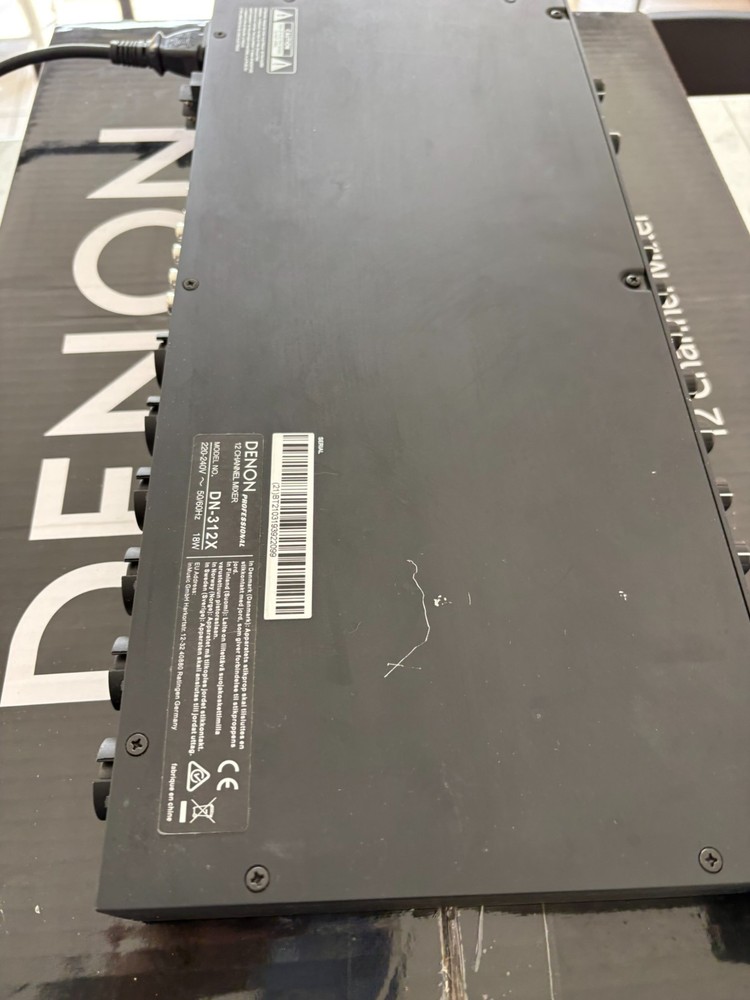 Denon DN-312X DJ Mixer Console Equipment