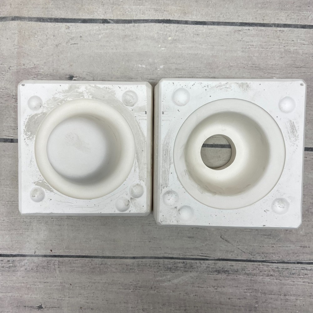Vintage 1995 Boothe Mold Ceramic Casting Mold Plain Dip Server #1068