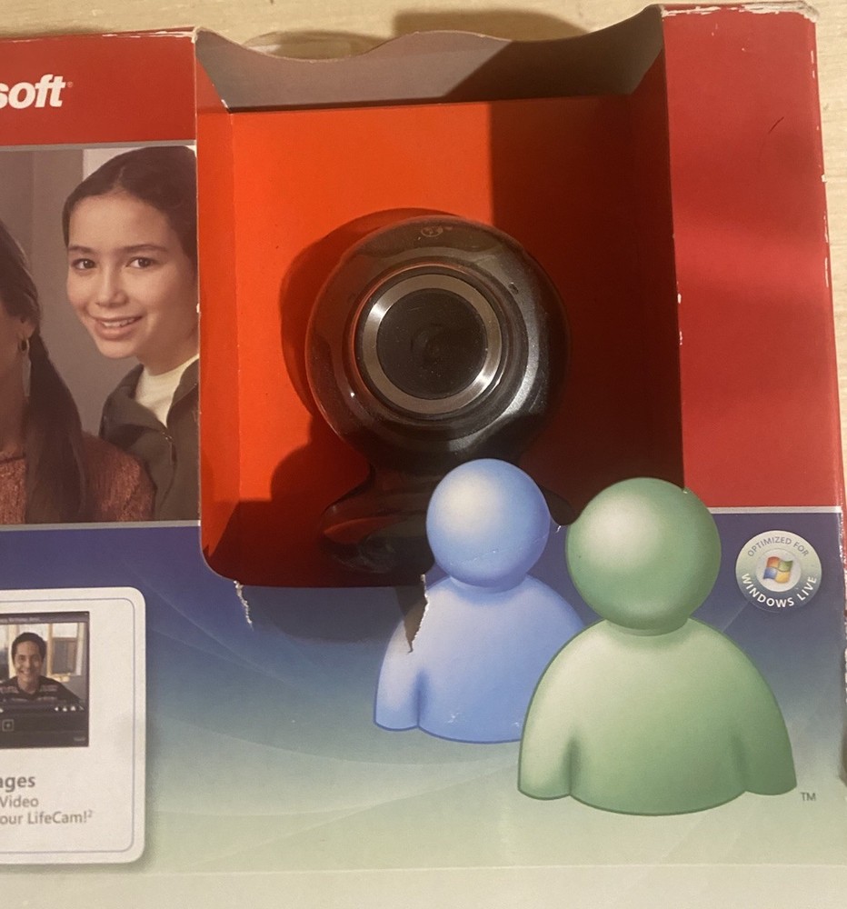 Microsoft Lifecam VX-3000 USB 2.0 Webcam New in Box
