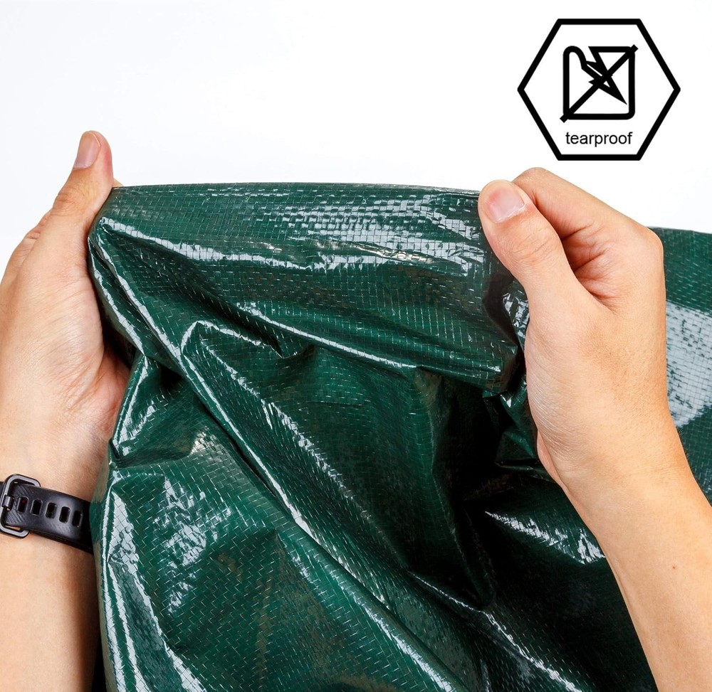 Versatile 16' x 20' Waterproof Tarp - Perfect for Camping & Construction Covers