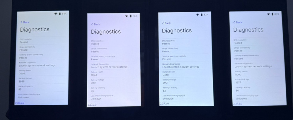 BBPOS WisePOS E Stripe Terminal WSC51 w/ Card Reader, Dock & USB Charging Cable