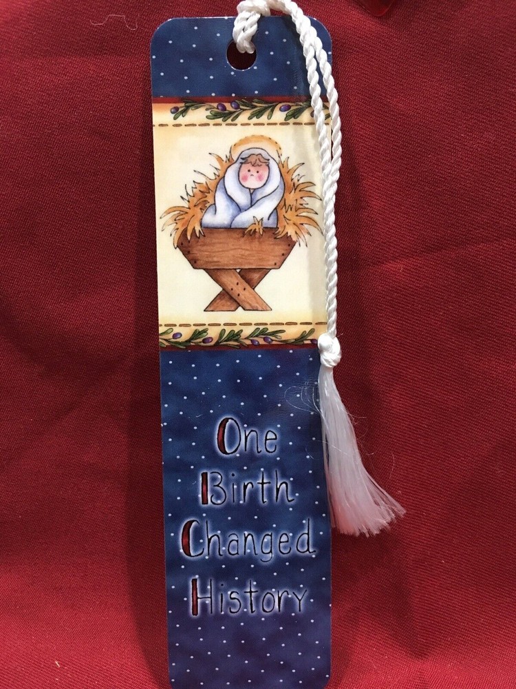 One Birth changed History   Christmas bookmarks by Dicksons