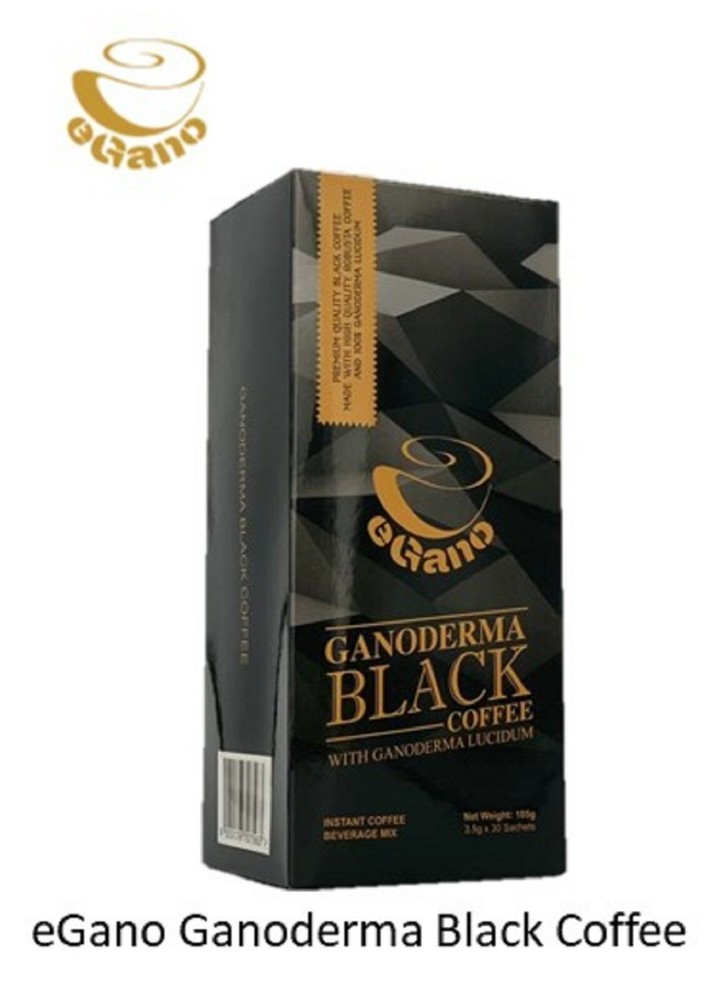 10 Box eGano Premium Ganoderma Black Coffee Ganoderma Lucidum Expedited EXP 2025