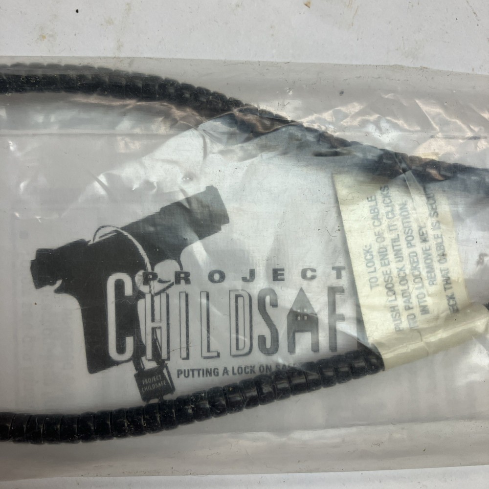 Child Safe Cable Lock And Keys