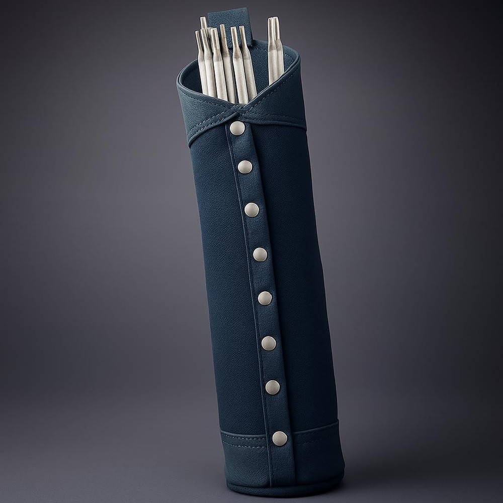 Canvas and Leather Welding Rod Bag,Canvas Holder Electrode...