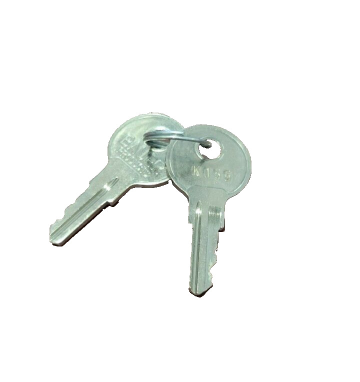 2 Bauer LEER #K155 keys for Truck caps and Tonneau covers