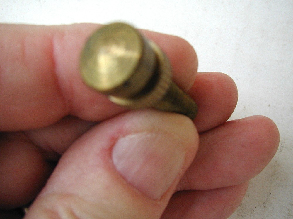 Firestik CB Antenna Replacement Tunable Adjuster Tip Brass w O Ring Nut