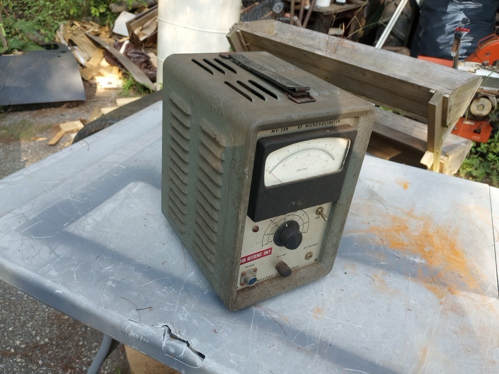 Millivac Mv-28b Micro voltmeter