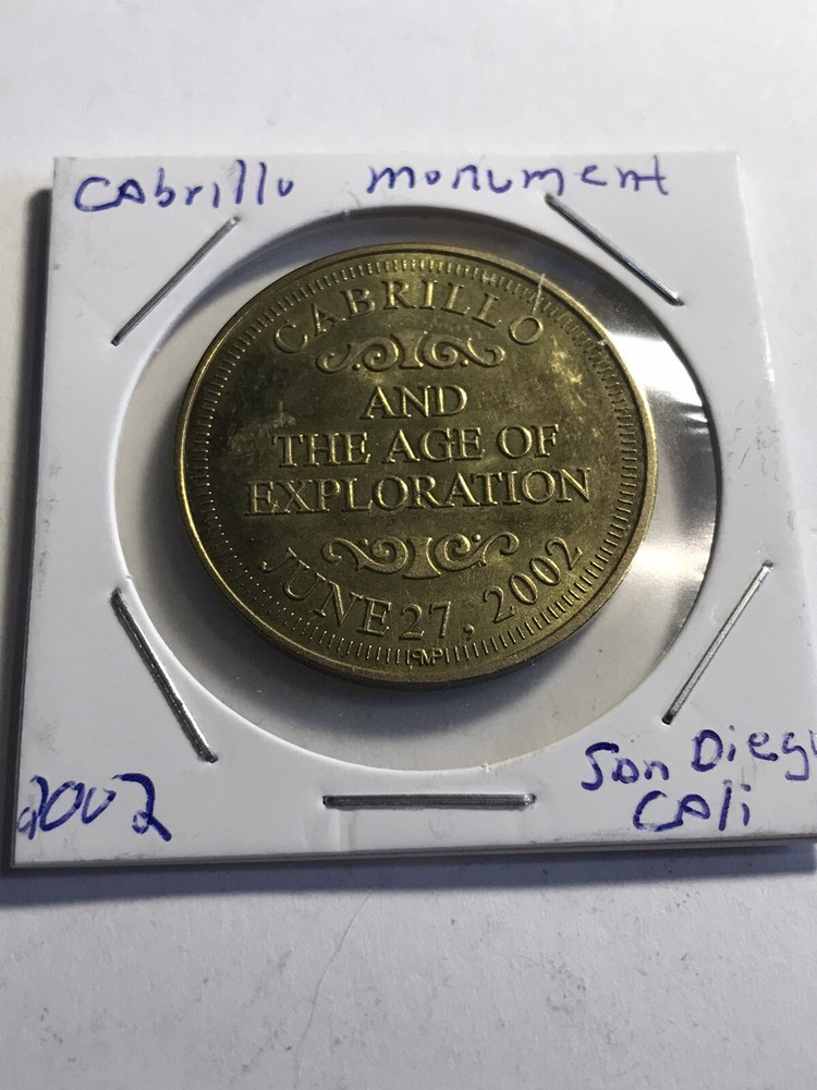 2002-TOKEN-MEDAL-CARRILLO NATIONAL MONUMENT-