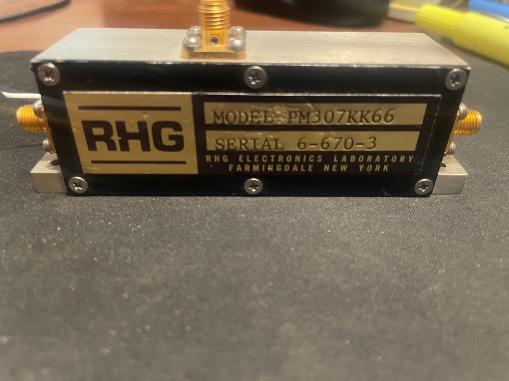 RHG Electronics Laboratory    Model PM307KK66   RF Video Amplifier