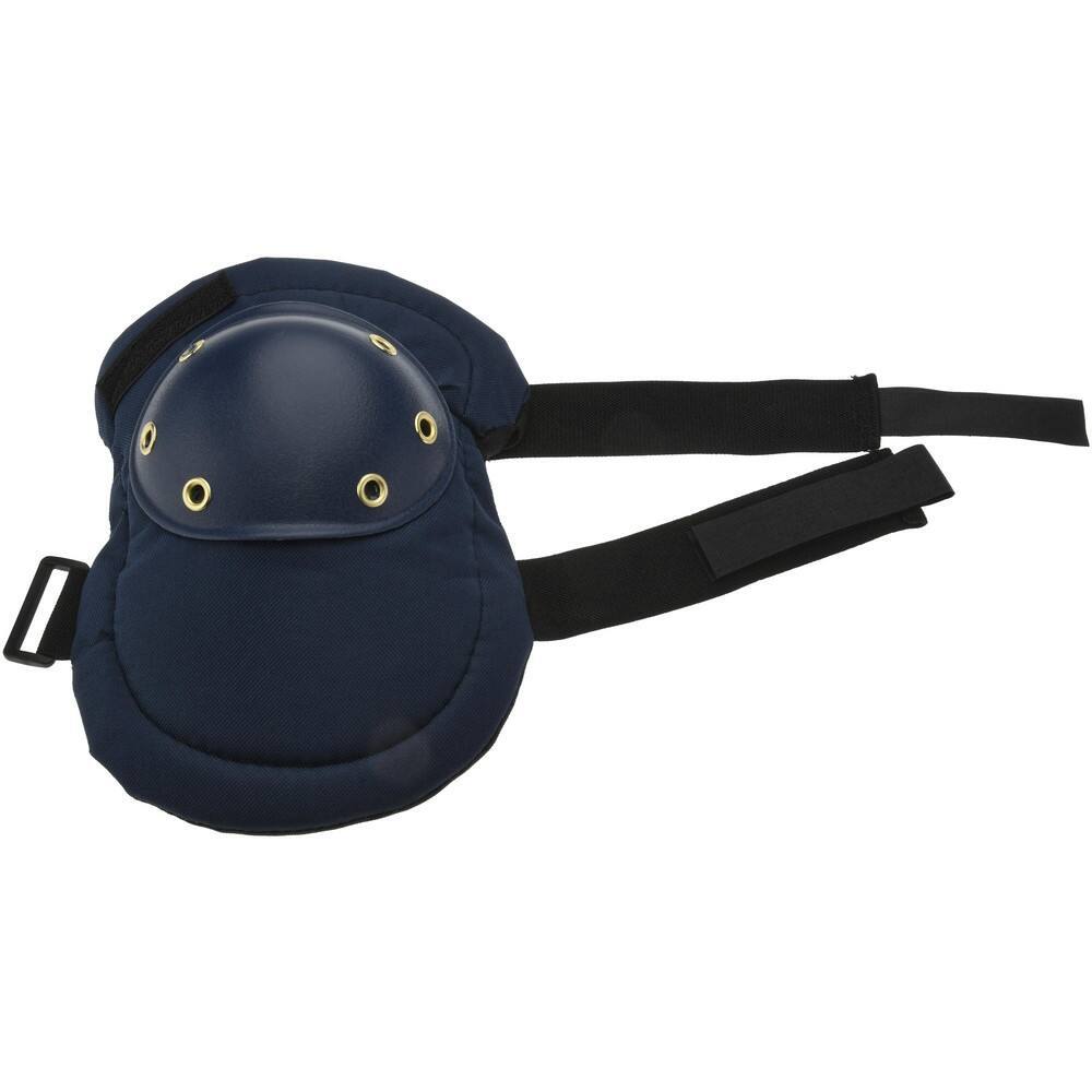 PRO-SAFE Knee Pads: Elastic Hook & Loop Straps, Hard Protective Cap