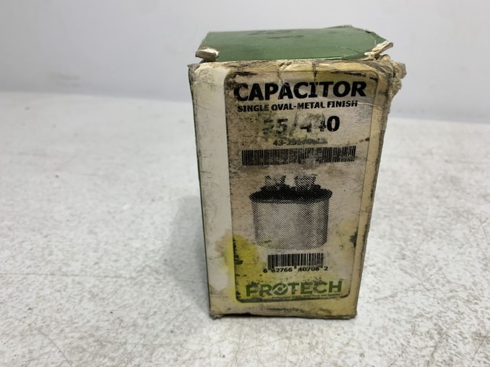 Protech 43-25138-11 Capacitor 25uF 440VAC Oval