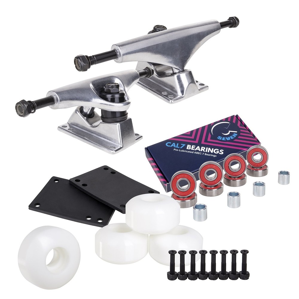Cal 7 129mm Trucks with Wheels, Bearings, Hardware
