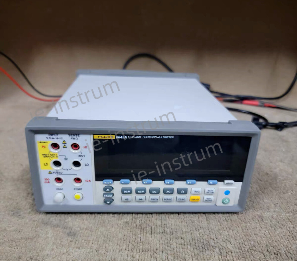 Fluke 8845A Digital Multimeter 6.5 Digit Precision Multimeter-used-