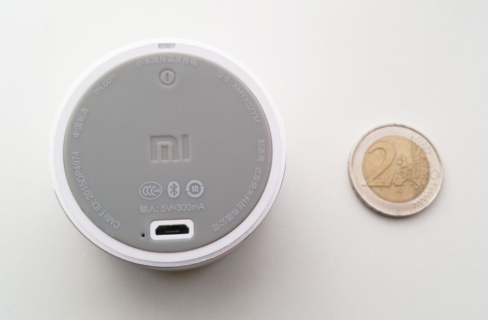 Xiaomi Portable Bluetooth Speaker Wireless USB Mini Metal Silver