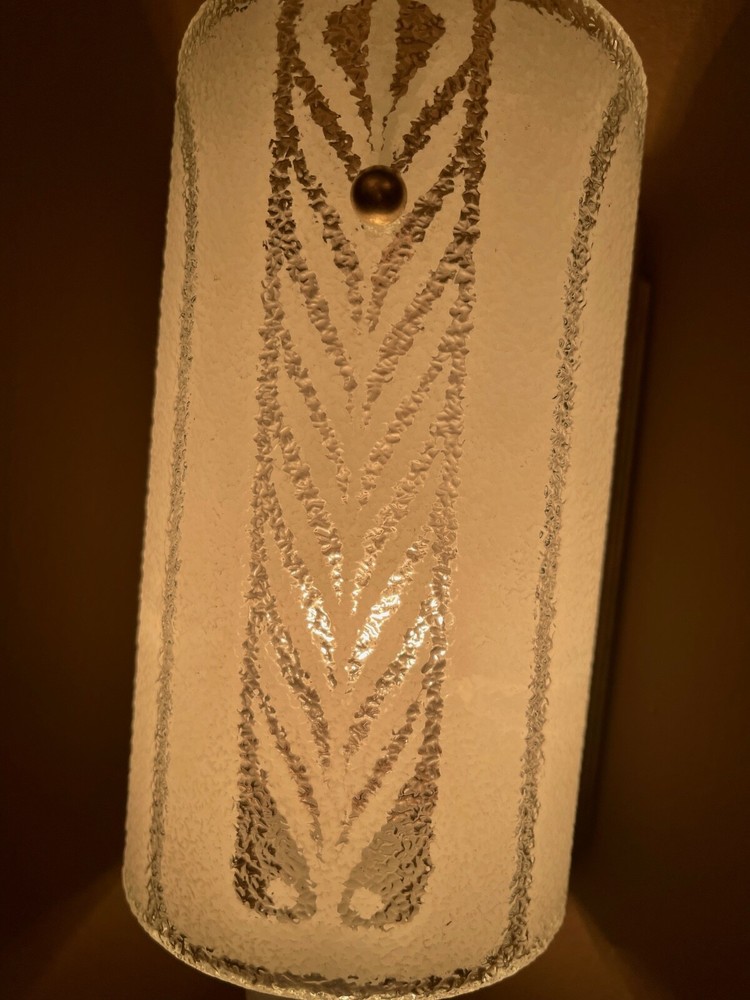 Vintage Lighting PAIR Hollywood Regency 1940s sconces