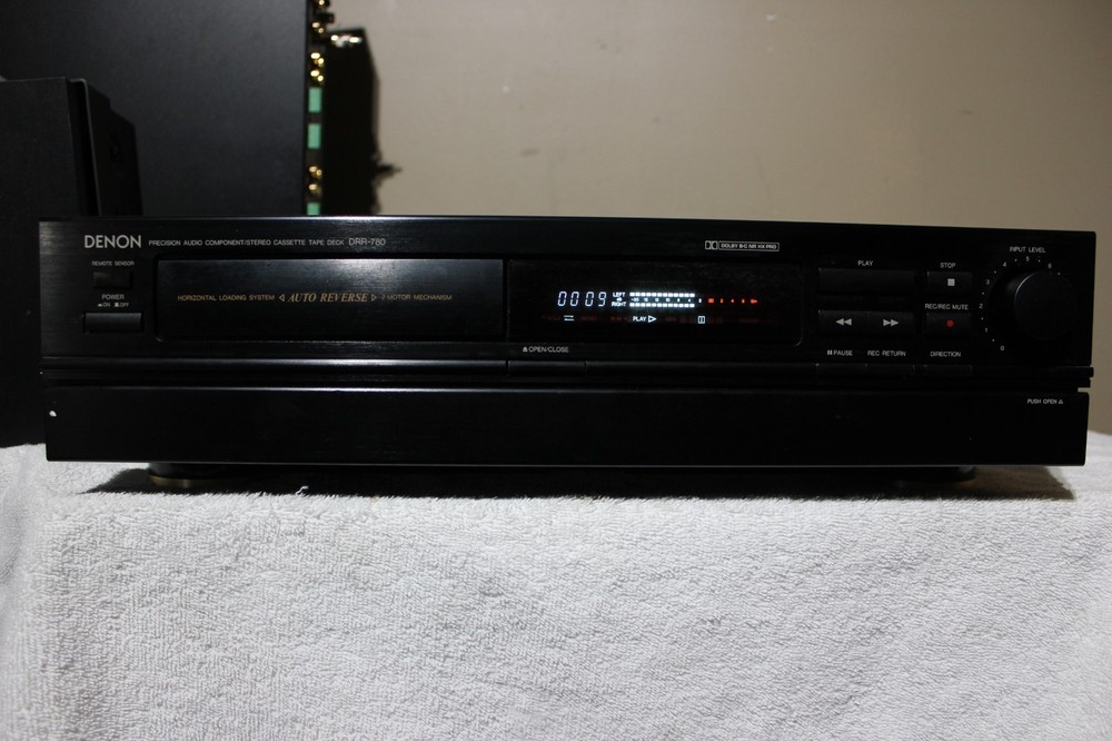Nice Denon DRR-780 Horizontal Load Cassette Tape Deck