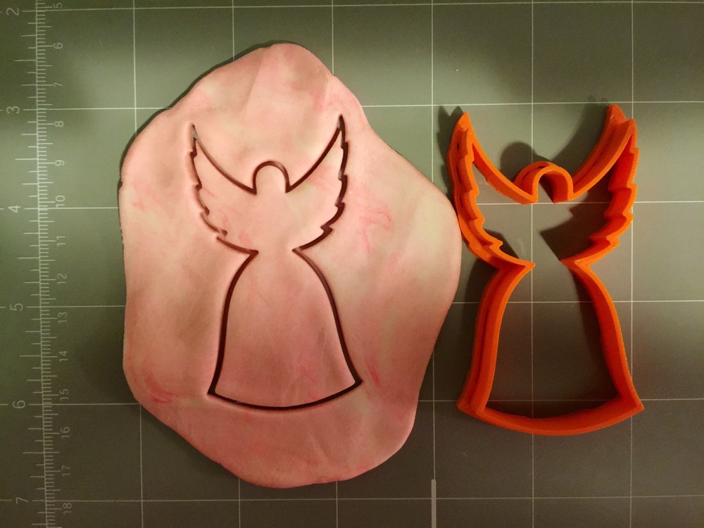 Christmas Angel Cookie Cutter