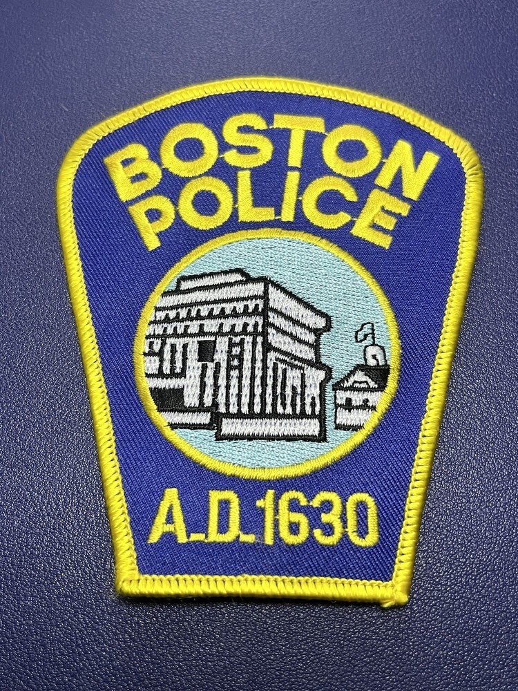 Boston Massachusetts Police Patch