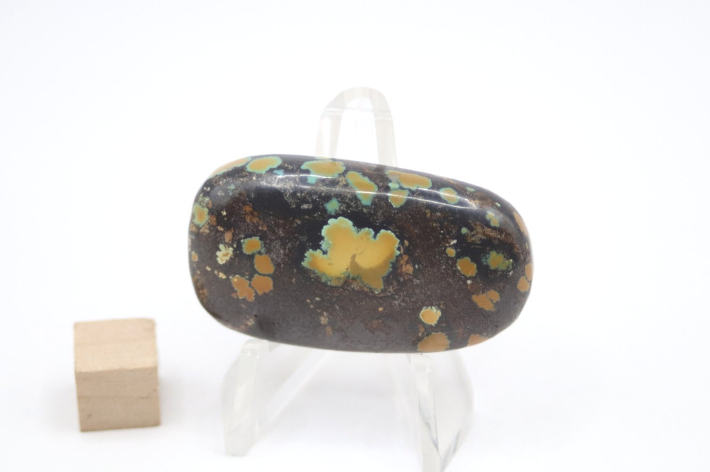 Damele Variscite Turquoise Cab- 14 grams. Very nice!