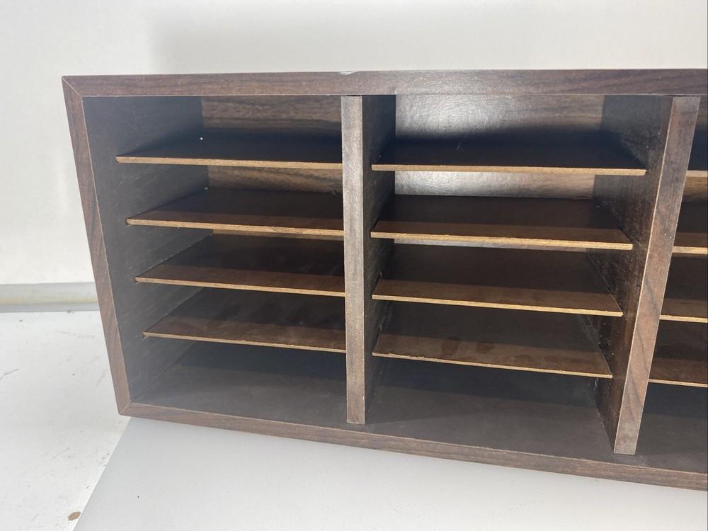 45 CD Laminated Wooden CD Rack Stand Storage Holds 45
