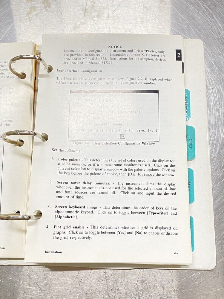 Beckman DU Series 600 Spectrophotometer - Users Guide / Instruction Book