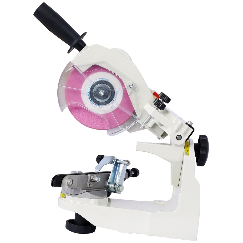 Chainsaw Chain Grinder Multi-Angle Adjustable Teeth Sharpener 3 Grinding Wheels