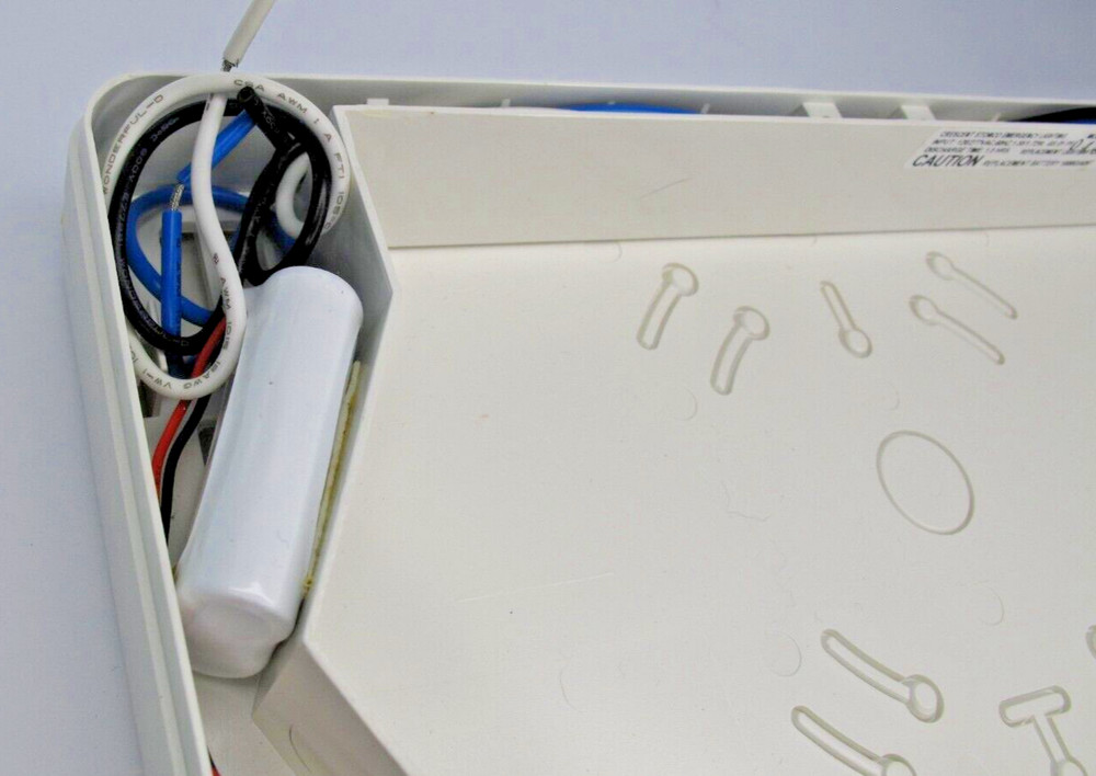 Crescent Universal SP Red LED Exit Light NOS CPRW32E