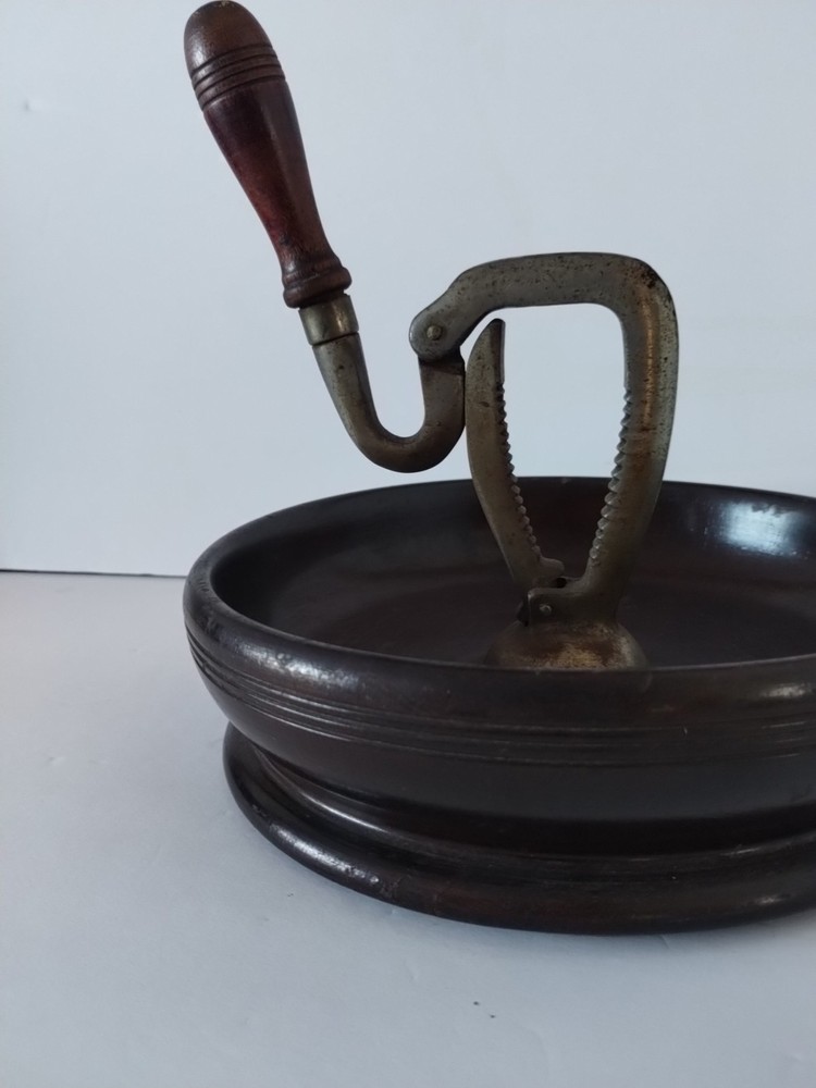 Vintage Nut Cracker Bowl
